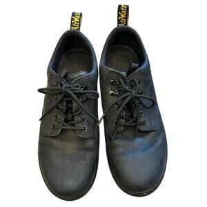Dr Martens Reeder Wyoming Leather Utility Shoe Black Size 11 M 12 L